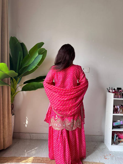Hemanshi Royal Lavender Charm Traditional Printed Suit
