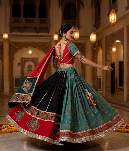 1401 MULTI LENGHA CHOLI