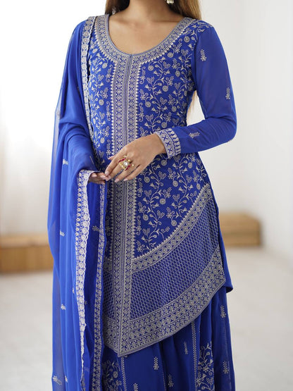 Aarohi Shaded Palazzo Set
