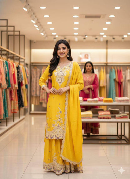 Aarika Chinon Code Elegance Palazzo Set