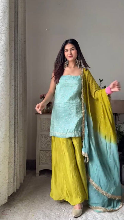 Nooraya Chic Chinon Plazo Set
