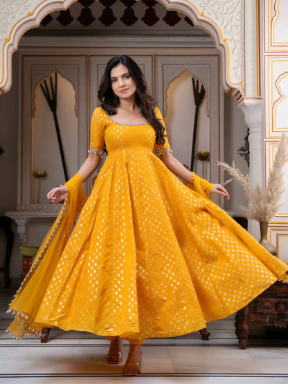 Sargun Anarkali Suit Set