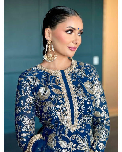 Rangrez Royalty Vibrant Sharara Suit