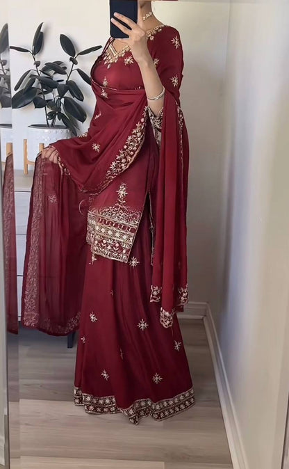 Elviora Grace Sharara Set