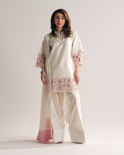 Saaniya Moti Crep Farshi Set