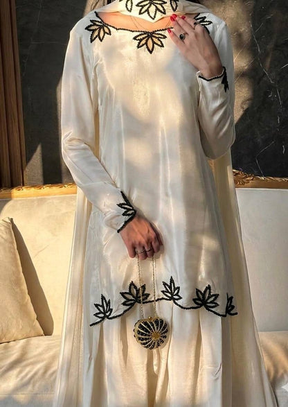 Zeraya Crep Moti Farshi Set